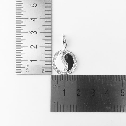 Collar Yin Yang en Plata 925 - Joya Femenina de Equilibrio y Armonía - Image 2