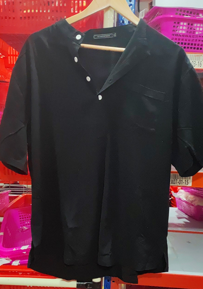 Camisa de Lino Casual para Hombre - Cuello V Playa Verano - Image 9