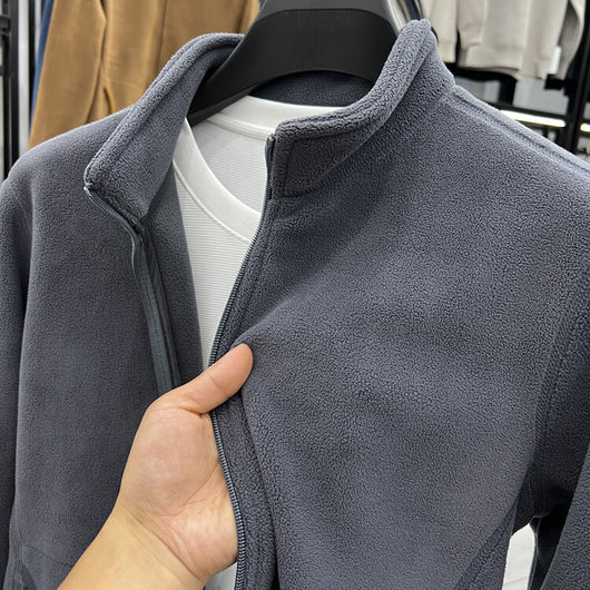 Abrigo Polar Térmico con Cuello Alto y Cierre de Cremallera para Hombre - Image 8