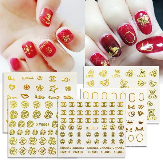Calcomanías Impermeables con Estampado en Caliente para Uñas - Image 5