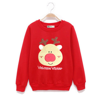 Pijama Familiar Navideño con Cabeza de Reno - Image 8