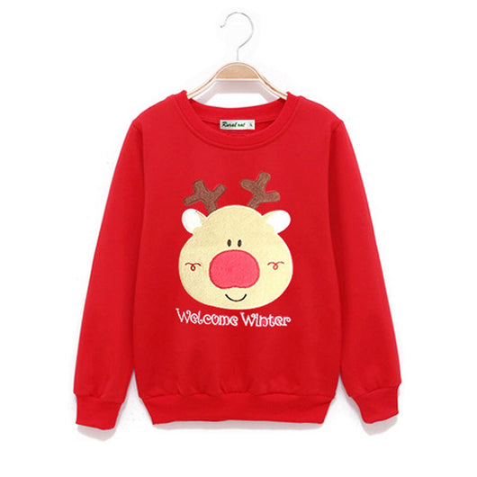 Pijama Familiar Navideño con Cabeza de Reno - Image 8