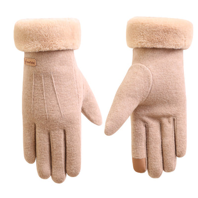 Guantes de Cachemira para Mujer - Dedos Completos Otoño Invierno - Image 10