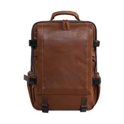 Mochila de Cuero Artesanal para Negocios - Estilo Profesional Masculino - Image 5