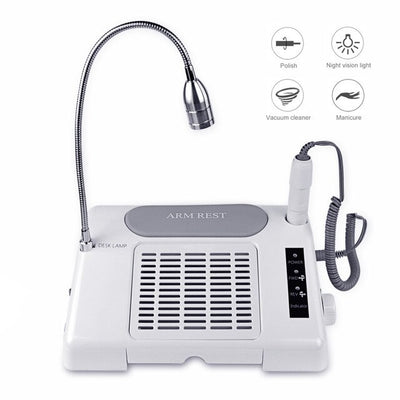 Pulidor Eléctrico 3 en 1 para Uñas Profesional