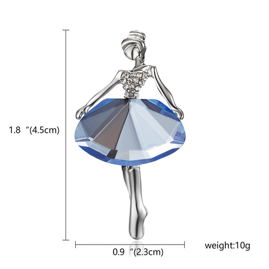 Broche Bailarina con Perlas y Cristales - Accesorio Deportivo para Mujeres - Image 19