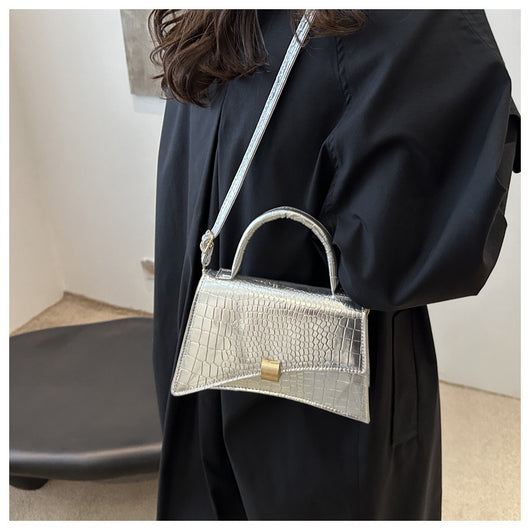 Bolso de Cuero PU Texturizado Casual para Mujer - Diseño Minimalista - Image 69