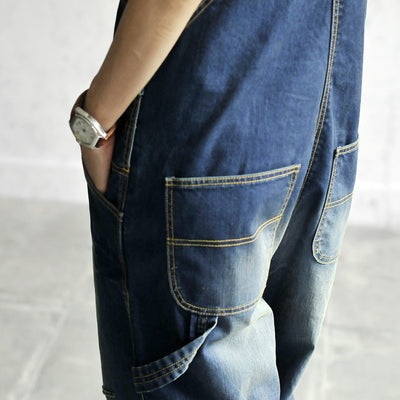 Pantalones Vaqueros Anchos Deslavados para Mujer - Estilo Casual Holgado - Image 3