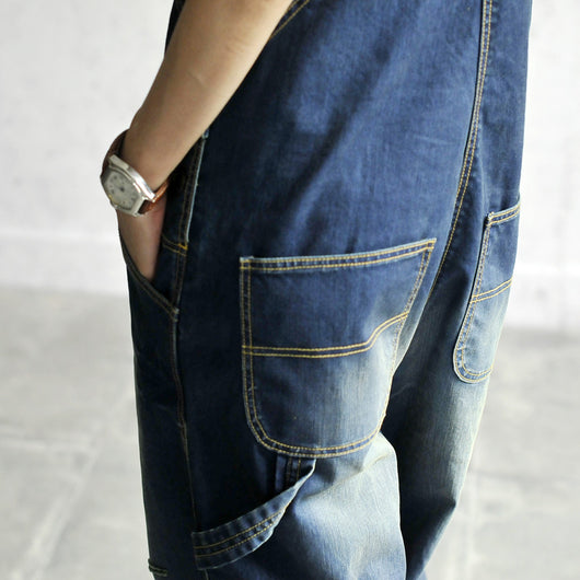 Pantalones Vaqueros Anchos Deslavados para Mujer - Estilo Casual Holgado - Image 3