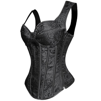 Faja Moldeadora Cuello Halter con Cierre y Patrón Jacquard - Image 15