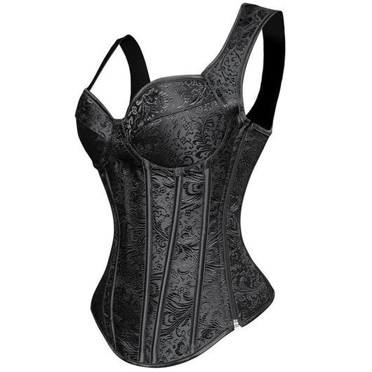 Faja Moldeadora Cuello Halter con Cierre y Patrón Jacquard - Image 15