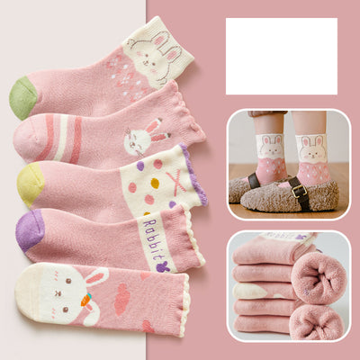 Calcetines Gruesos de Toalla para Bebé con Diseño Infantil - Image 12