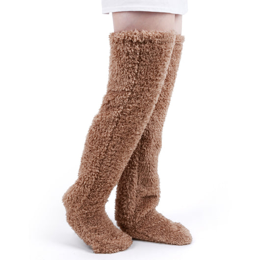 Calcetines de Casa Coral Acolchados con Forro Polar - Image 9