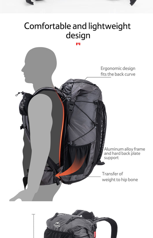 Mochila de Senderismo de Gran Capacidad para Camping y Viajes - Image 13