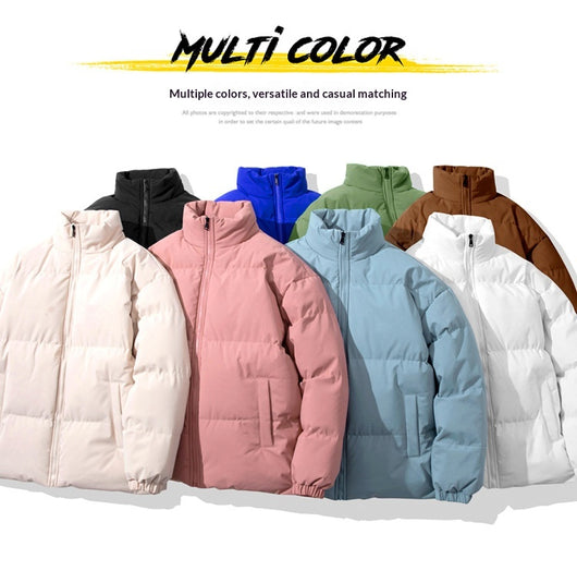 Chaqueta Acolchada de Algodón para Hombre Talla Grande - Image 17