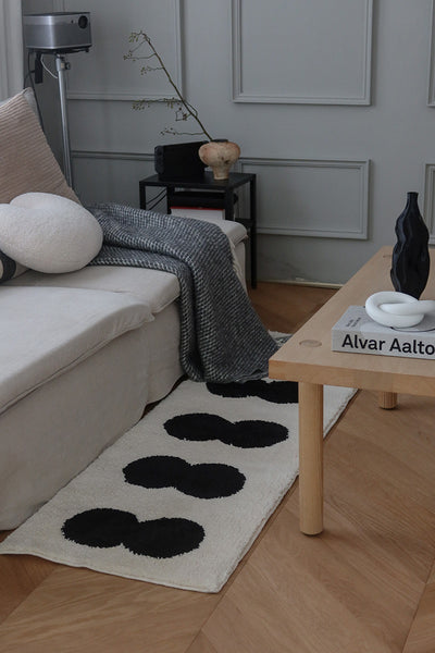 Tapete Absorbente de Terciopelo Grueso Antideslizante para Sala y Comedor - Image 27