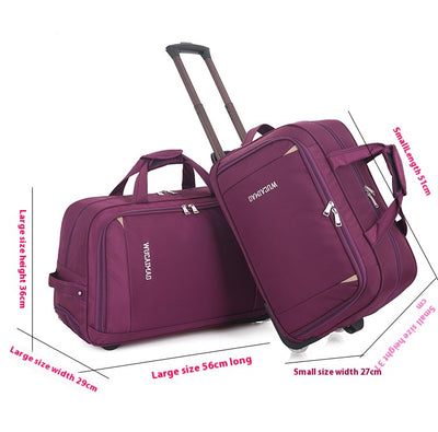 Maleta Trolley de Tela Oxford Plegable para Viajes - Image 13