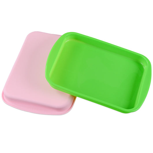 Molde Rectangular de Silicona para Pastel - Bandeja Refractaria Profesional - Image 3