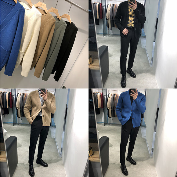 Cardigan Grueso Tejido para Otoño - Abrigo Cálido y Versátil