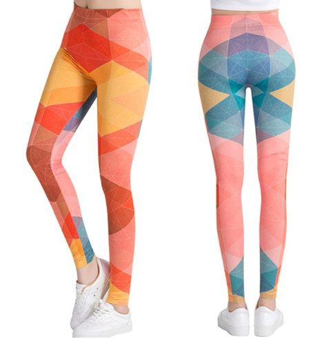 Leggins Yoga Estampados con Estiramiento Máximo para Mujer - Image 30