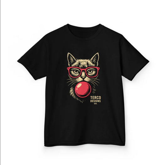 Playera Gráfica 3D para Hombre con Estampado de Gato - Image 2