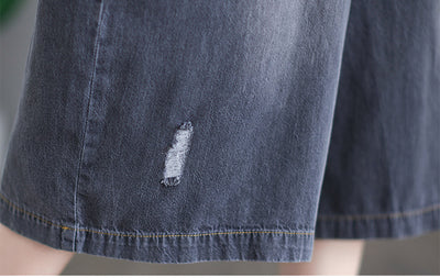 Overol Denim Talla Grande para Mujer - Diseño Holgado y Casual - Image 13