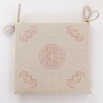 Silla de Comedor Four Seasons con Cojín Antideslizante y Correas de Lino - Image 16