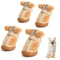 Botitas Térmicas para Perros con Decoración de Orejas - Protectores de Patas Antideslizantes
