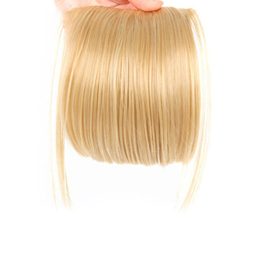 Peluca Sintética con Flequillo Lateral y Clips - Estilo Europeo Americano - Image 10