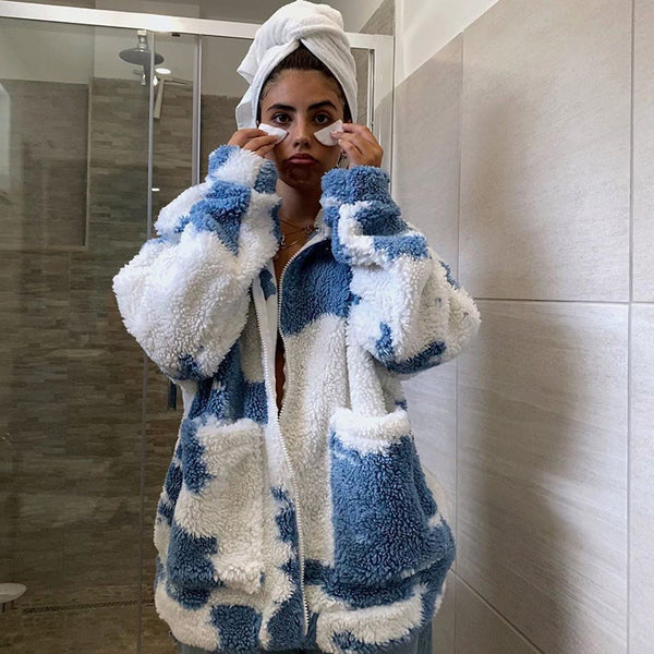 Suéter Tie-Dye de Cashmira y Lana para Otoño e Invierno