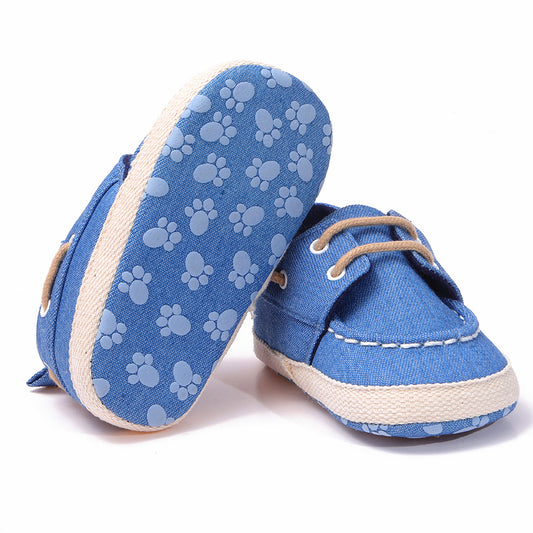 Zapatos Casuales Azul Denim para Niños Pequeños - Image 2
