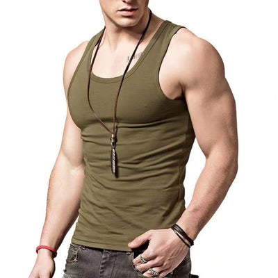 Musculosa Deportiva de Algodón para Hombre Primavera-Verano - Image 11