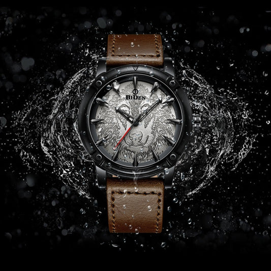 Reloj de Pulsera Casual para Hombre con Correa Sólida y Movimiento de Cuarzo