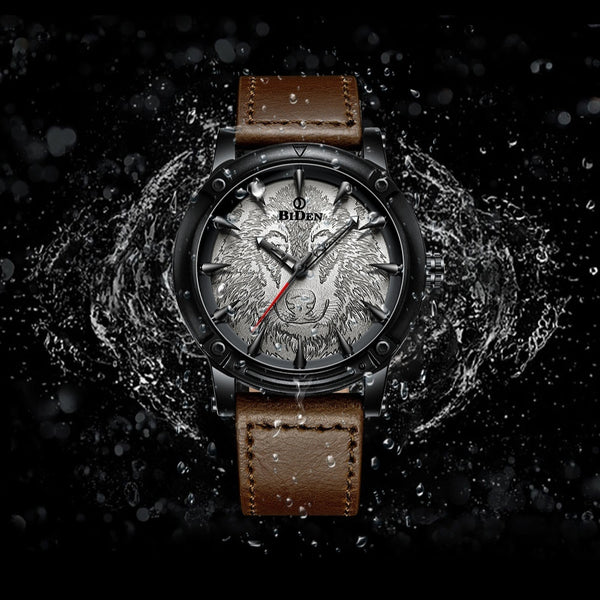 Reloj de Pulsera Casual para Hombre con Correa Sólida y Movimiento de Cuarzo