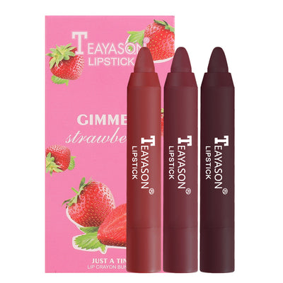 Set de 3 Lápices Labiales Crayon - Colores Vibrantes - Image 6