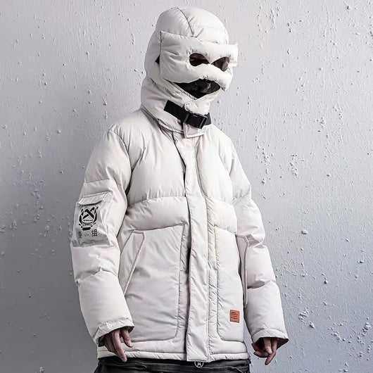 Chaqueta Casual de Algodón Grueso Acolchada para Hombre - Image 3