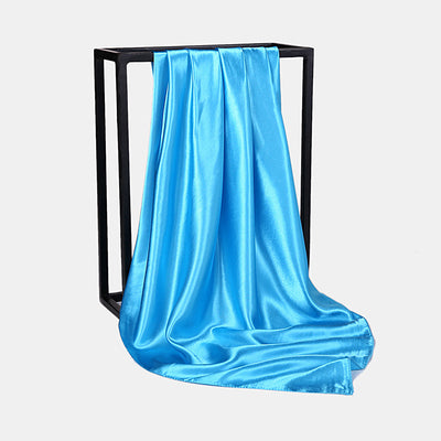 Foulard de Satén 90x90 cm - Pañuelo Versátil para Mujer - Image 48