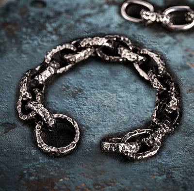 Pulsera Titanio Estilo Retro para Hombre - Image 8