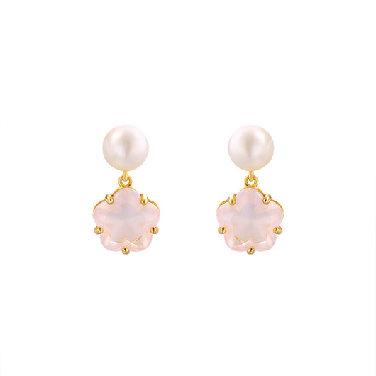 Aretes de Cristal Natural Hipoalergénicos - Image 9