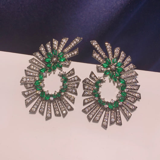 Aretes de Plata 925 Flor Simétrica Elegancia OL Minimalista - Image 11