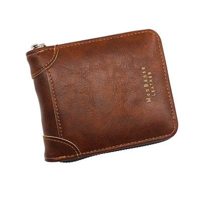 Billetera Corta para Hombre con Cierre y Monedero - Image 2