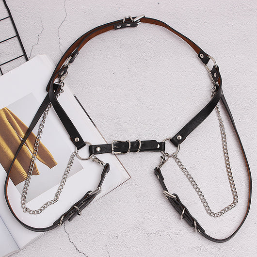 Cinturón de Cadena de Cuero para Mujer - Accesorio Versátil - Image 16