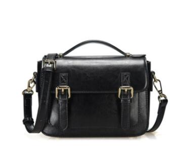 Bolso Mensajero de Cuero Genuino para Mujer - Image 9