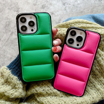 Funda para Celular Acolchada Estilo Chaqueta Dowm - Image 15