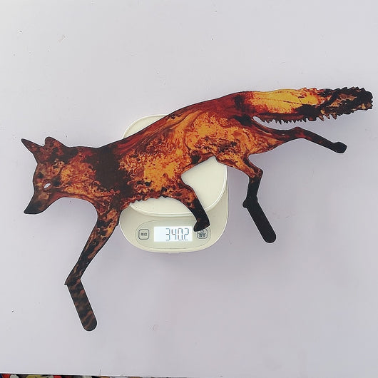 Decoración Exterior Fox Iron con Enchufe Integrado - Image 9