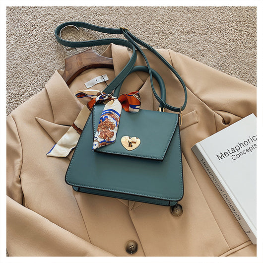 Bolso de Hombro PU Tendencia Diagonal Estilo Influencer - Image 11