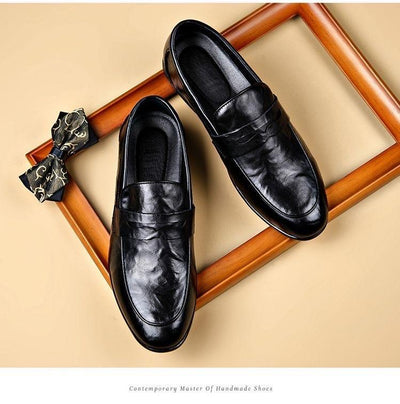 Zapatos de Cuero Formal para Hombre - Elegancia Profesional - Image 9