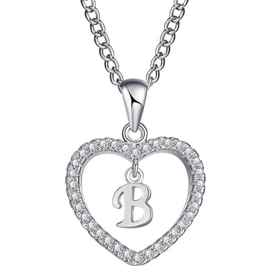 Collar de Corazón Personalizado con Circonia - Image 10