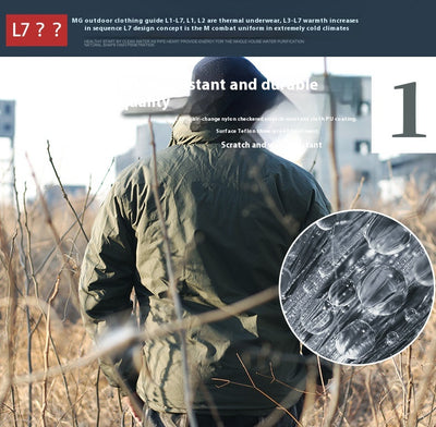 Chaqueta Urbana de Camuflaje: Protección Impermeable para Frío y Lluvia - Image 34
