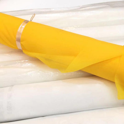 Tela para Serigrafía Poliéster Blanco y Amarillo - Image 3